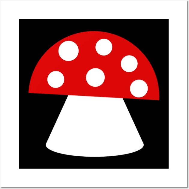 Toadstool Wall Art by Celtic Morrigan